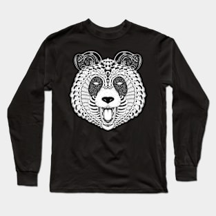 Panda Ornate Long Sleeve T-Shirt